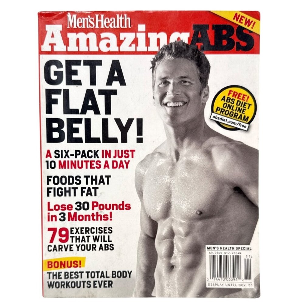 Mens Health Amazing Abs Magazine